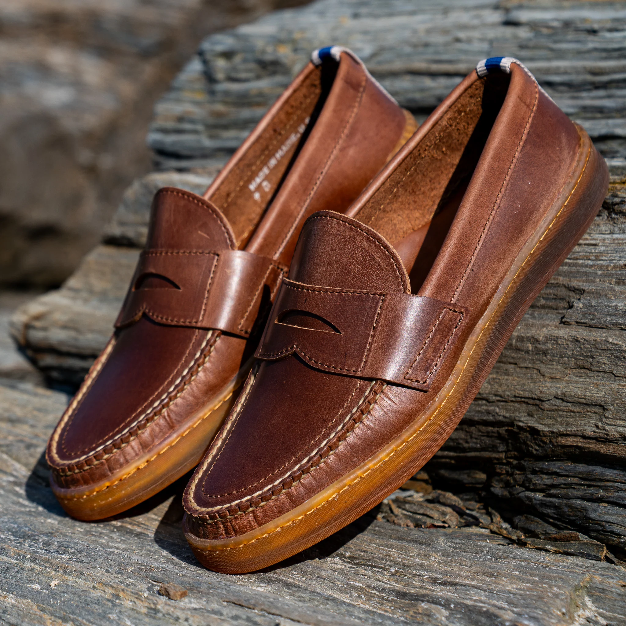 Cup Sole Penny Moc - Natural - Image 7