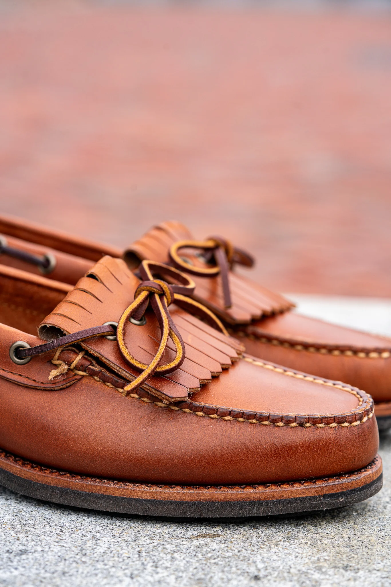 Kiltie Loafer - Tan Bulldog - Image 6