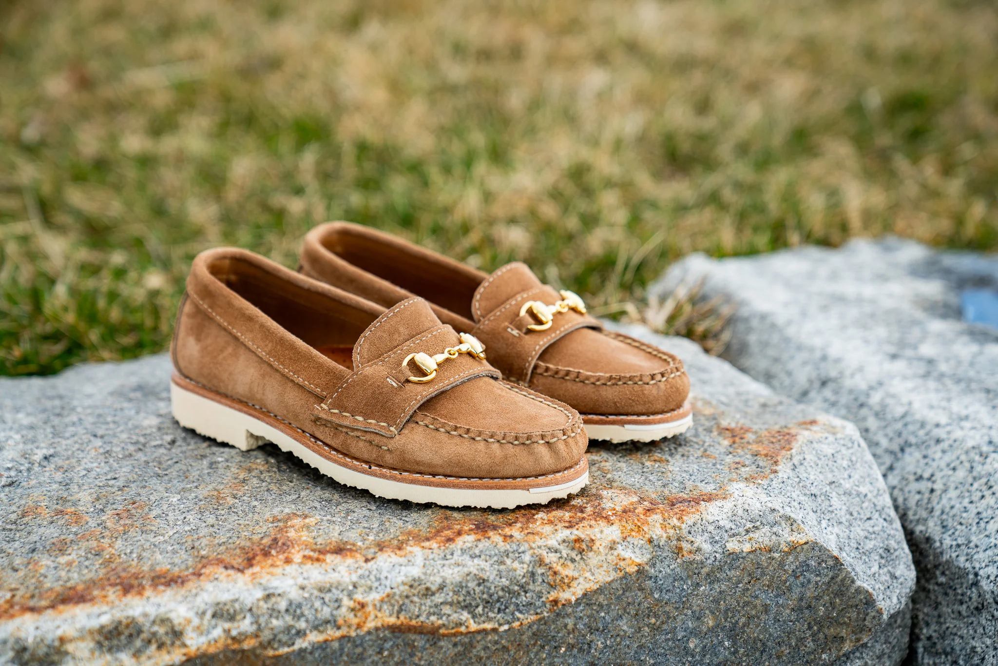 Women's Horsebit Loafer LH - Khaki Orion Fleshout - Image 5